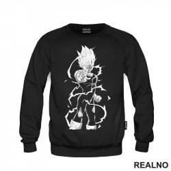 Vegeta - Grey Lines - Goku - Dragon Ball - Duks