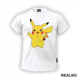 Pikachu - Pikaču maše - Pokemon - Majica
