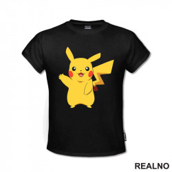 Pikachu - Pikaču maše - Pokemon - Majica