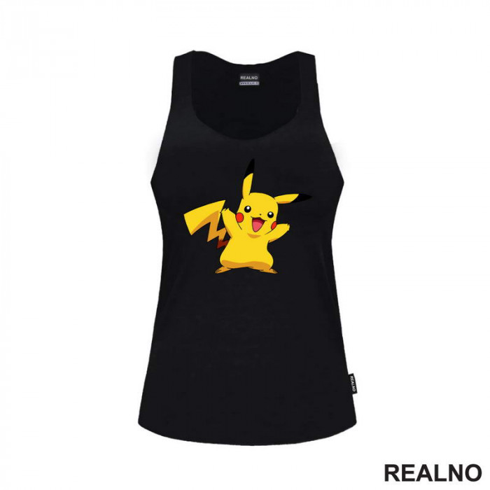 Pikachu - Pikaču skače - Pokemon - Majica