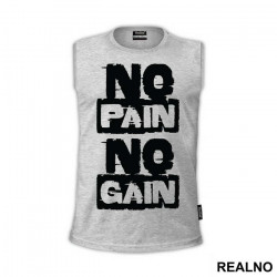 No Pain No Gain Smeary - Trening - Majica No Pain No Gain Smeary - Trening - Majica