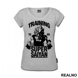 Training To Go Super Saiyan - Trening - Majica Training To Go Super Saiyan - Trening - Majica