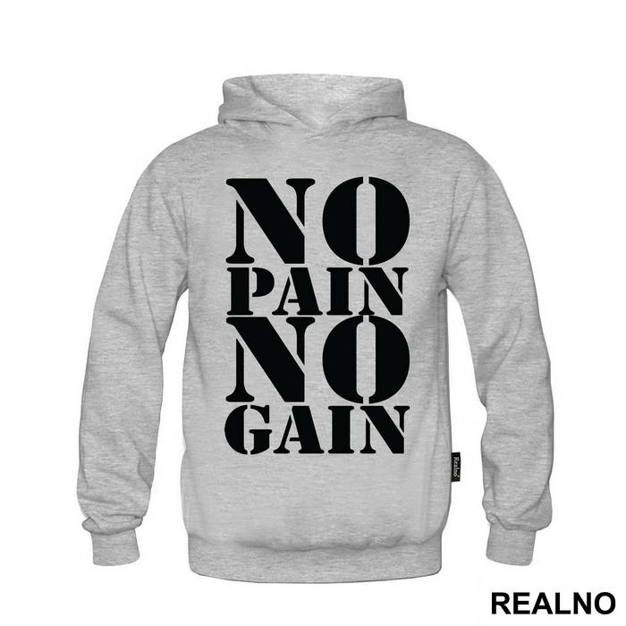 No Pain No Gain Clear And Big - Trening - Duks
