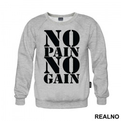 No Pain No Gain Clear And Big - Trening - Duks No Pain No Gain Clear And Big - Trening - Duks