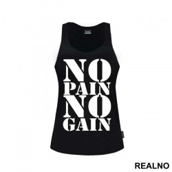 No Pain No Gain Clear And Big - Trening - Majica No Pain No Gain Clear And Big - Trening - Majica