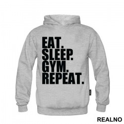 Eat. Sleep. Gym. Repeat. - Trening - Duks Eat. Sleep. Gym. Repeat. - Trening - Duks