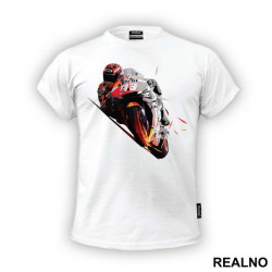 Marquez On A Bike - 93 - MotoGP - Sport - Majica