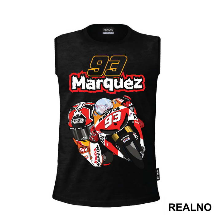 Marquez 93 On The Bike - MotoGP - Sport - Majica