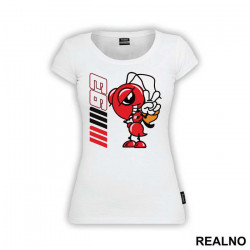 Marquez 93 And Logo Peace Sign - MotoGP - Sport - Majica