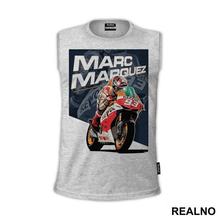 Marc Marquez Riding - 93 - MotoGP - Sport - Majica