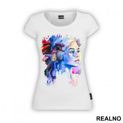 Khaleesi And The Dragon Watercolor - House Targaryen - Game Of Thrones - GOT - Majica