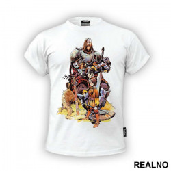 Arya Stark And The Hound - House Stark - Game Of Thrones - GOT - Majica