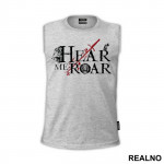 Hear Me Roar With Lion And Sword House Lannister - Game Of Thrones - GOT - Majica
