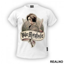Arya Stark, Valar Morghulis And The Coin - House Stark - Game Of Thrones - GOT - Majica