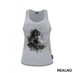 Arya Stark Black And White - House Stark - Game Of Thrones - GOT - Majica