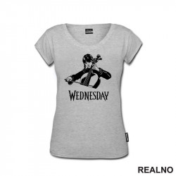 Playing A Cello - Wednesday - Sreda - Majica