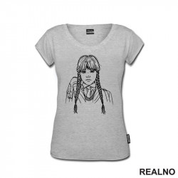 Outline - Wednesday - Sreda - Majica