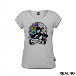 Playing A Cello In Front Of The Window - Wednesday - Sreda - Majica