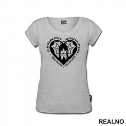 I'd Rather Stick Needles In My Eyes Than Ever Fall In Love - Wednesday - Sreda - Majica