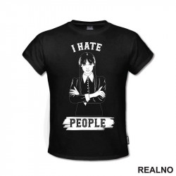 OUTLET - Crna muška majica veličine XL - Sreda