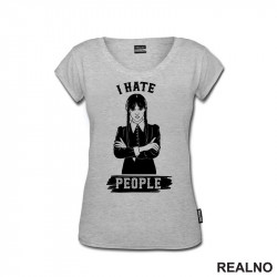I Hate People - Standing - Wednesday - Sreda - Majica