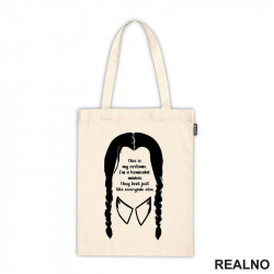 This Is My Costume. I'm A Homicidal Maniac. They Look Just Like Everyone Else. - Wednesday - Sreda - Ceger