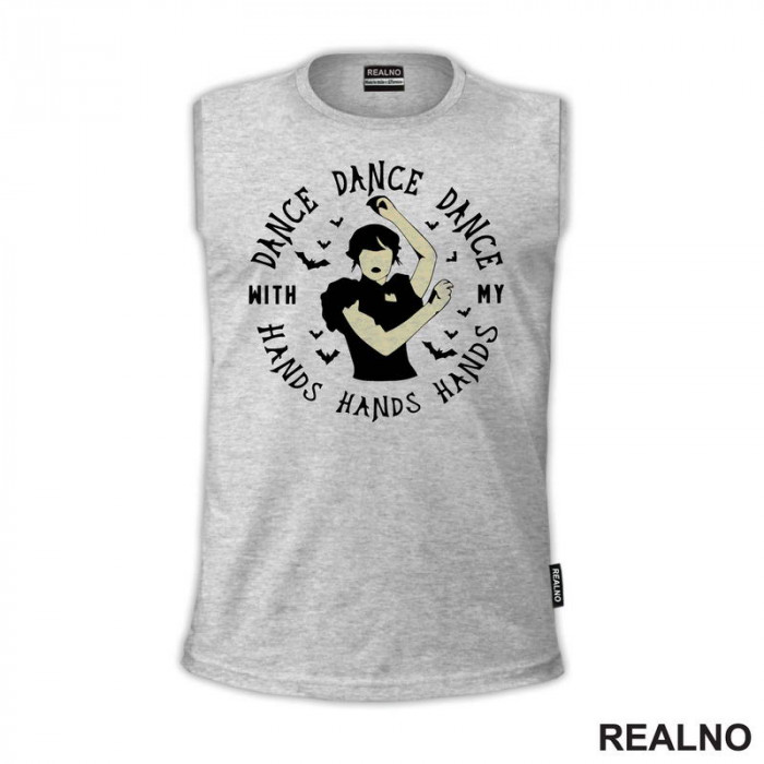 Dance, Dance, Dance With My Hands, Hands, Hands - Circle And Bats - Wednesday - Sreda - Majica