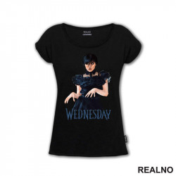 The Look And Black Dress - Wednesday - Sreda - Majica