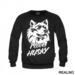 I Love Hasky - Pas - Dog - Duks