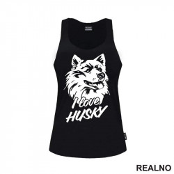 I Love Hasky - Pas - Dog - Majica