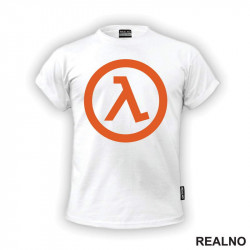 Orange Logo - Half Life - Games - Majica