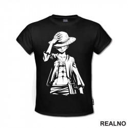 Luffy Silhouette - One Piece - Majica