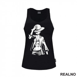 Luffy Silhouette - One Piece - Majica