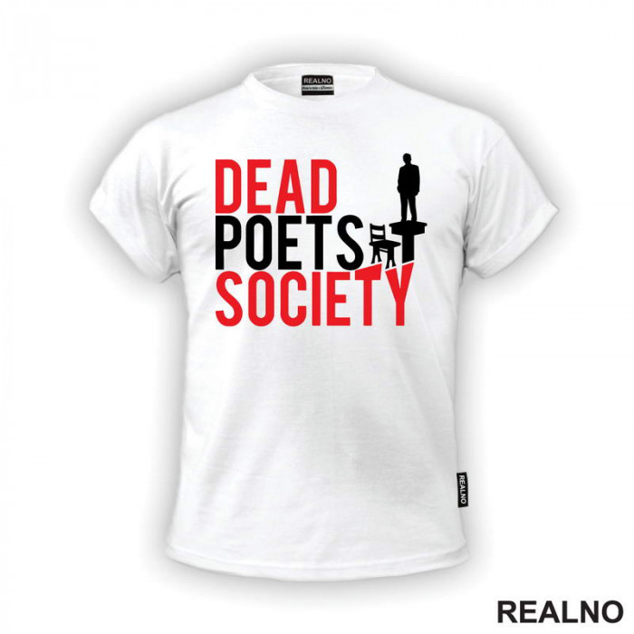 Dead Poets Society - White And Red - Majica