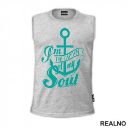 Anchor - I'm The Captain Of My Soul - Green - Motivation - Quotes - Majica
