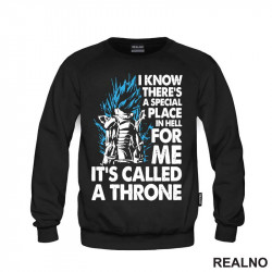 I Know There's A Special Place In Hell For Me It's Called A Throne - Goku - Dragon Ball - Duks