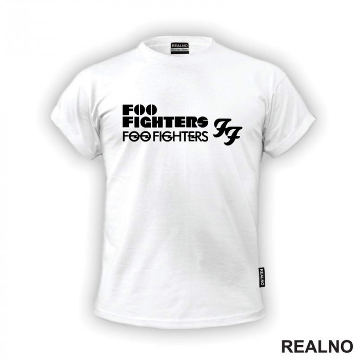 Foo Fighters Logo - Muzika - Majica