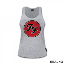 Red Logo Foo Fighters - Muzika - Majica