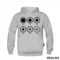 OUTLET - Sivi duks sa kapuljačom ženski model veličine L - Foto OUTLET - Sivi duks sa kapuljačom ženski model veličine L - Foto