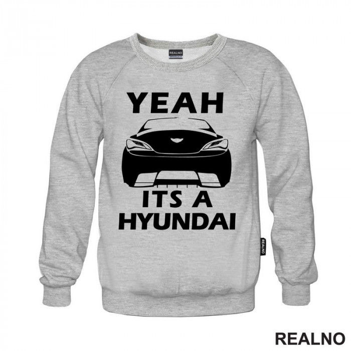 Yeah It's A Hyundai Outline - Logo - Kola - Auto - Duks