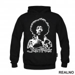 Head Jimi Hendrix Silhouette - Muzika - Duks