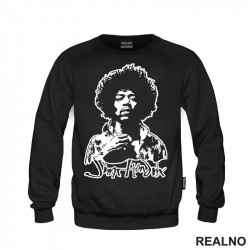 Head Jimi Hendrix Silhouette - Muzika - Duks