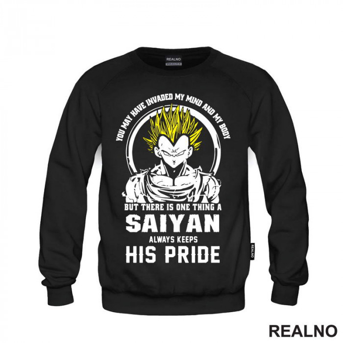 There Is One Thing A Saiyan Always Keeps His Pride - Goku - Dragon Ball - Duks