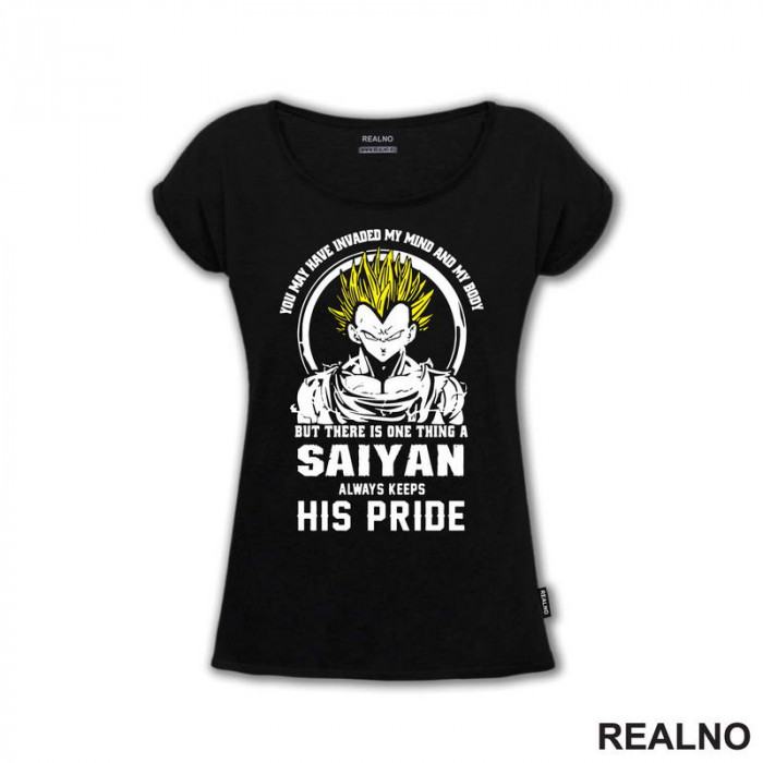 There Is One Thing A Saiyan Always Keeps His Pride - Goku - Dragon Ball - Majica