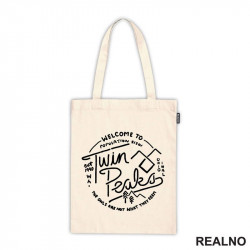 Welcome To Twin Peaks Population 51.201 Logo - Ceger