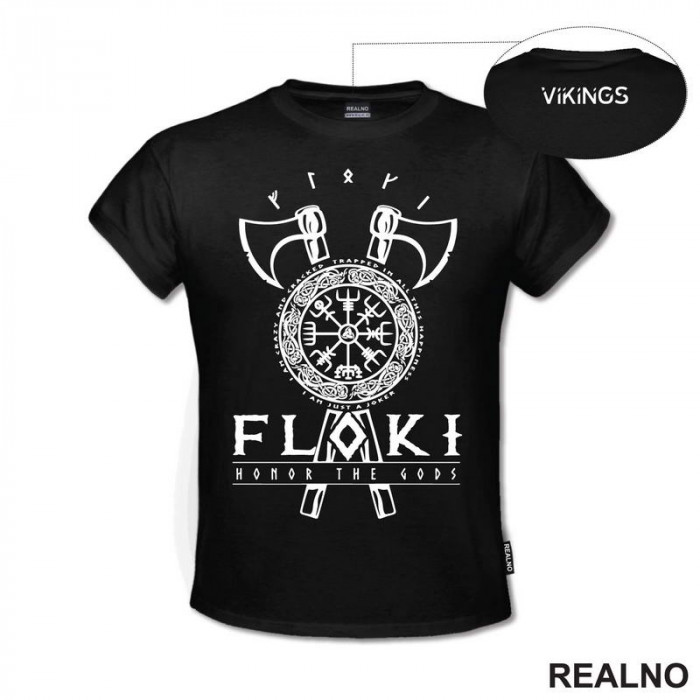 Floki Honor The Gods - Vikings - Majica