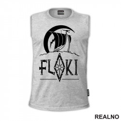 Wiking Ship Silhouette - Floki - Vikings - Majica Wiking Ship Silhouette - Floki - Vikings - Majica