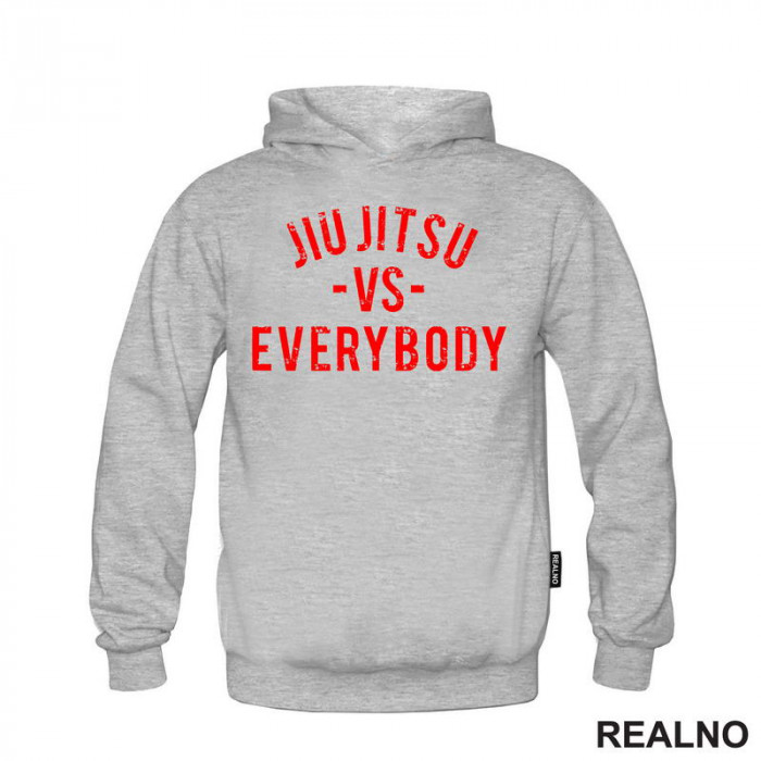Jiu Jitsu - VS - Everybody - Red - Sport - Duks