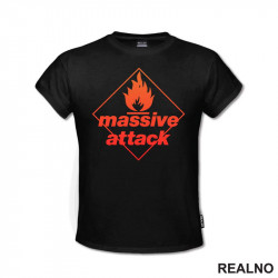 Massive Attack Logo - Muzika - Majica