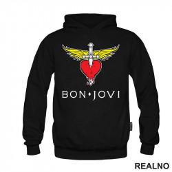 Bon Jovi Logo Illustration - Muzika - Duks